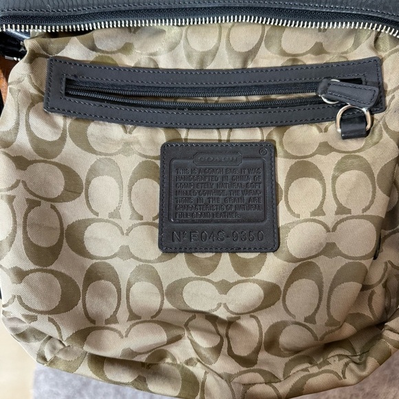 Vintage Coach Pebbled Leather 9350 Bag - Picture 5 of 10